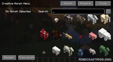 It allows players to freely transform to any entities of their desires. Metamorph Mod 1.16.4/1.15.2/1.12.2 for Minecraft