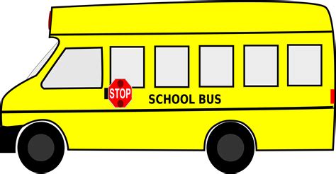 School Bus Clip Art Black And White Free Clipart Clipart Best