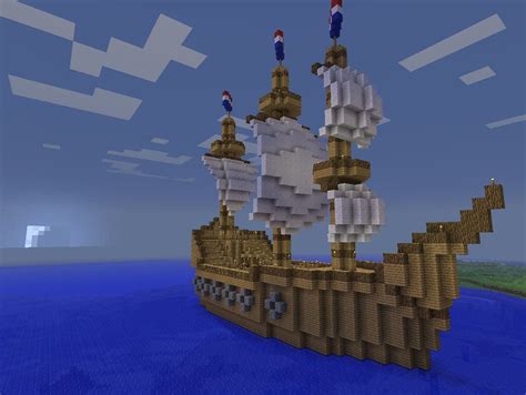 Medieval Trade Ship Minecraft Project