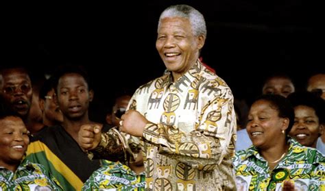 Check spelling or type a new query. Nelson Mandela's love of dancing and music is seen in this ...