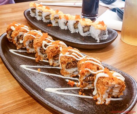 We provide party & catering, and we have special menu for kids. Ichiban Sushi Palembang - Slice of Meat