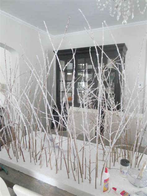 Beyond The Portico Winter Wonderland Centerpieces With Diy Icy