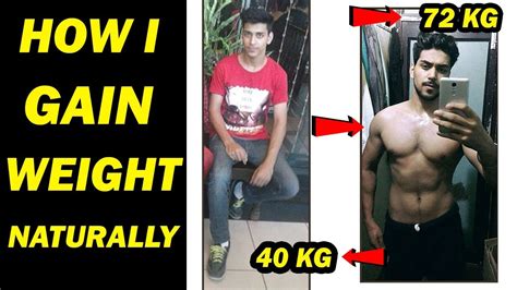 How To Gain Weight Naturally How To Increase Weight Naturally And