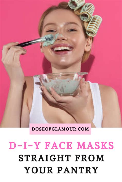 Applying a good face mask will make your skin feel tightened and toned after a single use. How to create your own d-i-y face mask straight from your pantry! | Skin care, At home face mask ...