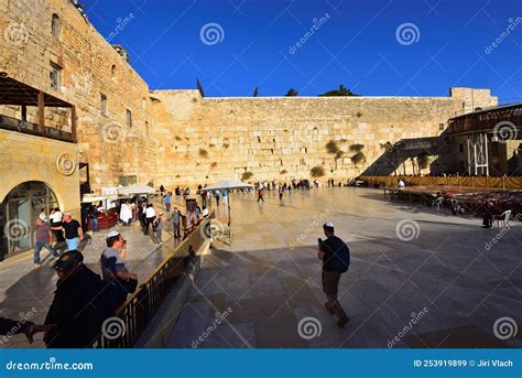 Holy Land Of Israel Jerusalem Western Wall Editorial Stock Image