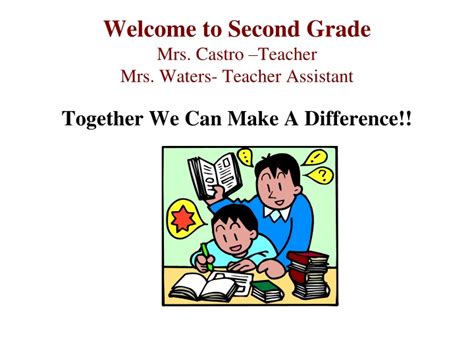 Ppt Welcome To Second Grade Mrs Castro Teacher Mrs Waters Teacher