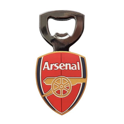 Arsenal Pvc Bottle Opener Magnet Official Online Store