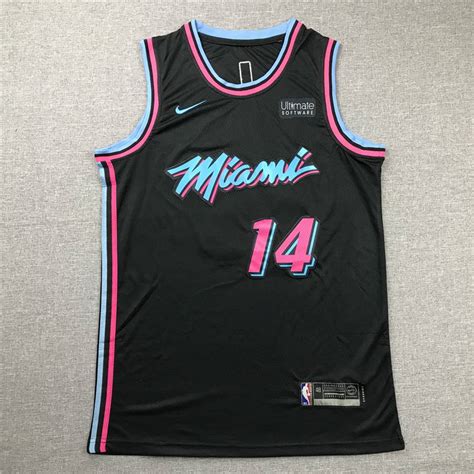 Shop latest miami jerseys online from our range of sports & outdoors at au.dhgate.com, free and fast delivery to australia. Tyler Herro #14 Miami Heat 2020-21 Vice Night Black Swingman Jersey