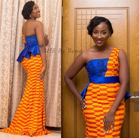 Kente Styles For Ghanaian Bride To Be Beautiful Kente Styles