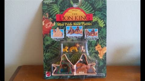My Toy Collection Retro Vintage 1990s Disney Lion King