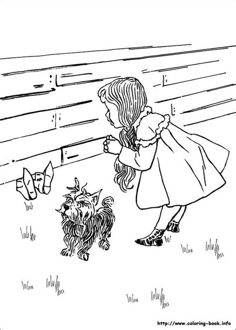 This particullar coloring sheet height & width is around 600 pixel x 849 pixel with approximate file size for around 83.30 kilobytes. The Wizard of Oz coloring picture | Coloring books ...