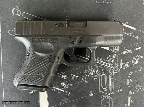 Glock 26 Gen 4 9mm Luger 9x19 Para