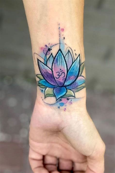 Top More Than 77 Color Lotus Flower Tattoo Thtantai2