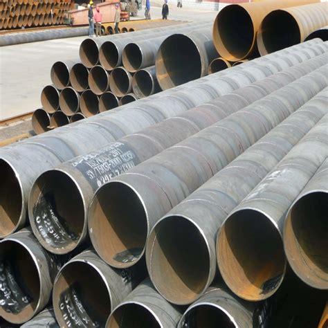 ASTM A252 SSAW Spiral Welded Steel Pipe For Pile China Welded Steel