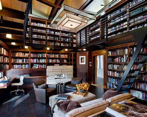 2 Story Libraries Homes Of The Rich