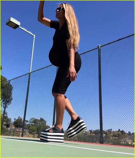 Pregnant Ciara Puts Large Baby Bump On Display In New Pics Photo