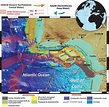Gulf of Cadiz Continental Margin showing IODP Expedition 339 sites and ...