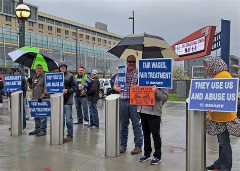 Us Rail Workers Labor Unions Fight For Right To Strike Safety R