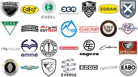 Car Brands That Start With E