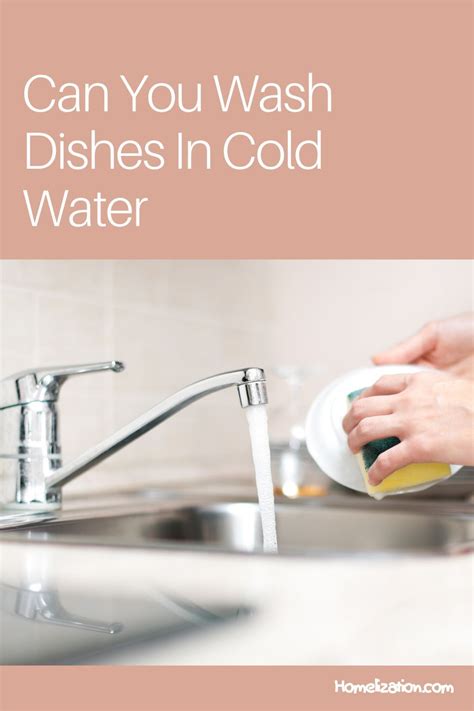 There are, however, a number of instances where hot water could actually make stain removal more difficult, or damage your clothing. Can You Wash Dishes In Cold Water? | Homelization in 2020 ...