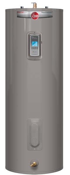 The gas heater is recommended for both. Rheem Professional Prestige Series: Electric Series