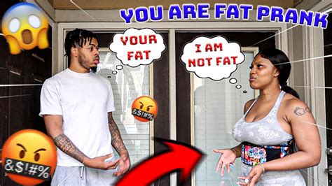 Telling My Girlfriend Youre Fat Prank To See How She Reacts She