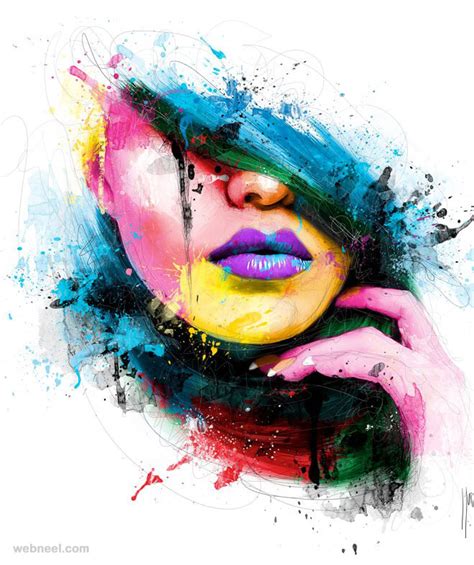 30 Mind Blowing And Colorful Paintings By Famous French Artist Patrice