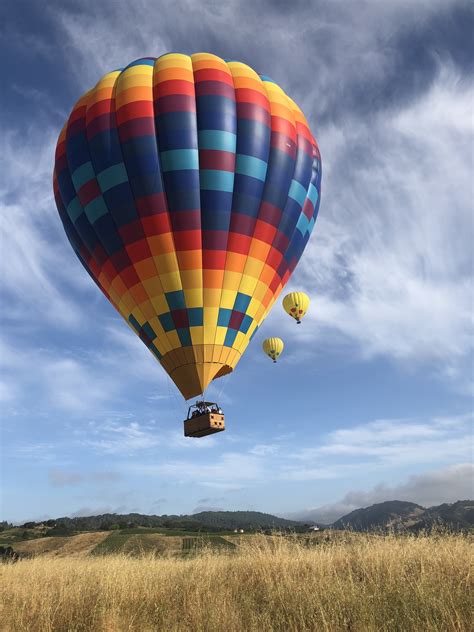 Early Morning Hot Air Ballooning In Napa Atimelyperspective