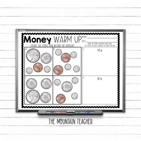How To Teach Money In 2nd Grade The Mountain Teacher
