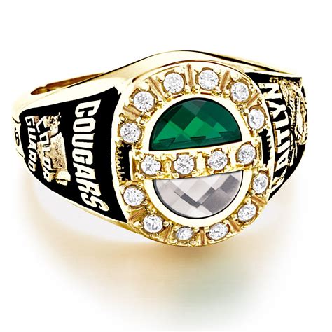 Custom Personalized Class Ring From Jostens Achiever Collection