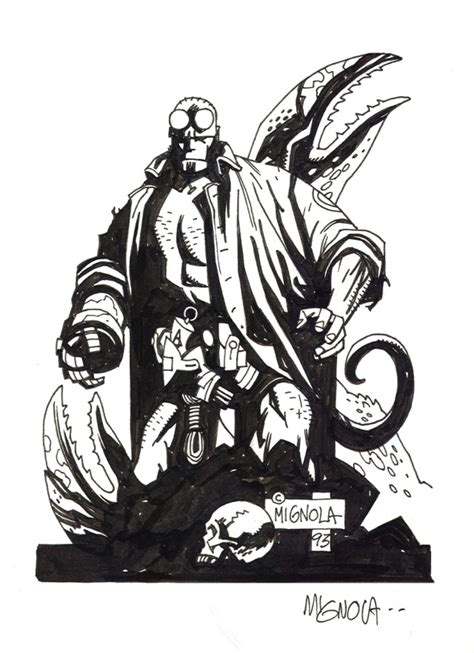 Hellboy By Mike Mignola In Hell