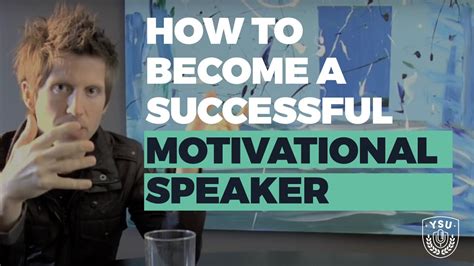 How To Become A Successful Motivational Speaker 1st Steps Youtube