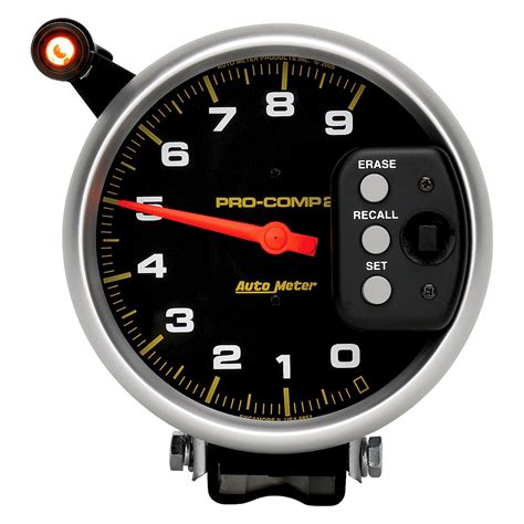 Auto Meter® 6851 Pro Comp Series 5 Pedestal Tachometer Gauge With