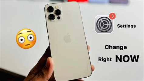 Iphone Settings You Should Change Right Now Youtube
