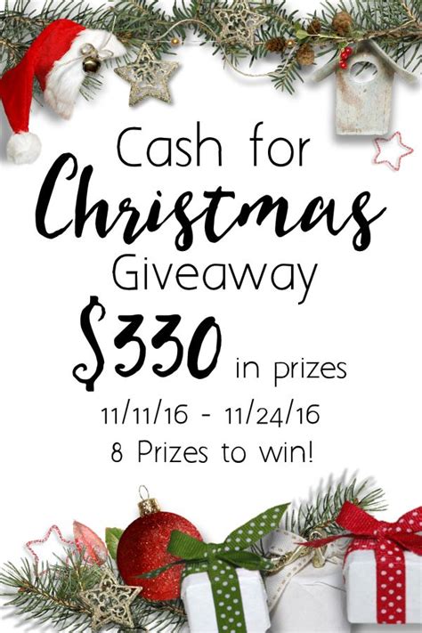 Cash For Christmas Giveaway Christmas Tree Lane