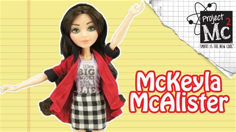Make your own temporary glue tattoos using. NEW Project MC2 McKeyla McAlister Doll Review - YouTube