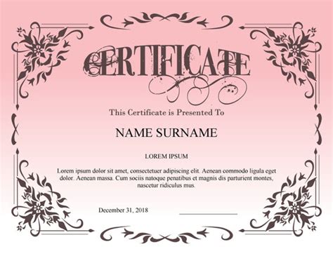 Fillable Printable Free Editable Marriage Certificates News Word