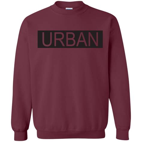 Urban Mens Custom Crewneck Pullover Sweatshirt Sweatshirts