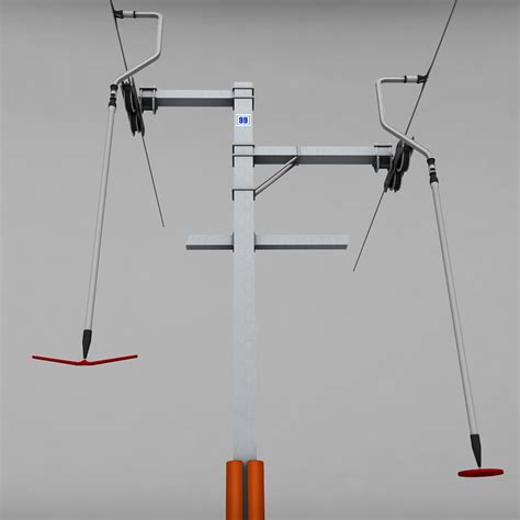Ski Lift Pole Rod