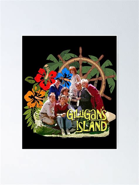 Gilligans Island The Castaways Distressed Poster For Sale By