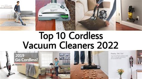 Top Cordless Vacuum Cleaners 2022 Best Cordless Vacuums Reviews