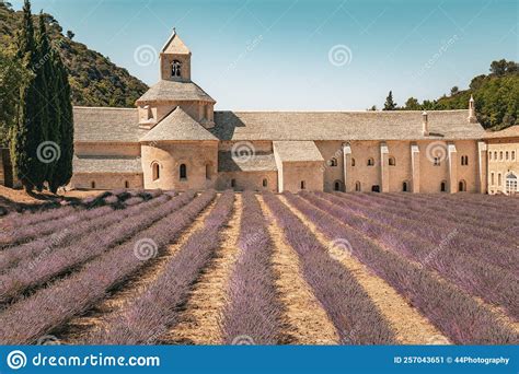 SÃ©nanque Abbey In Provence France Stock Image Image Of Landmark