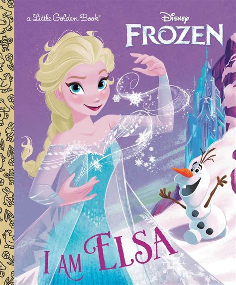 Goldendisney Disney Princess Frozen I Am Elsa Little Golden Book Linden Tree Books Los