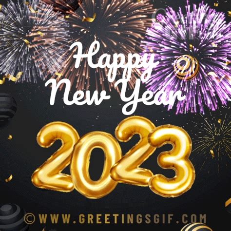 Happy New Year  2023 1145 For Animated S