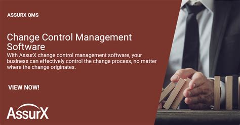 Change Control Management Software Qms Assurx