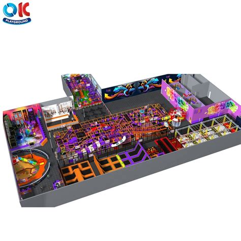 Ok Playground Children Commercial Indoor Playground Kids Games