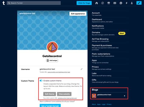 How To Install Getsitecontrol Widgets On Tumblr