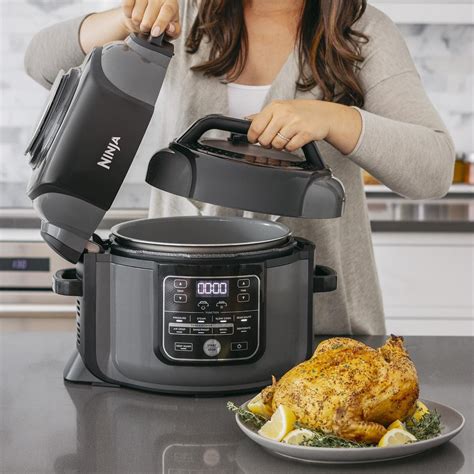 A slow cooker can be a fantastic addition to a home for those of us the corningware slow cooker manual suggests that once you've put your food in, you shouldn't remove when you switch on your slow cooker, the display will read 0. this is the cooking time set. Make room for a new multi-cooker: The Ninja Foodi | The Star