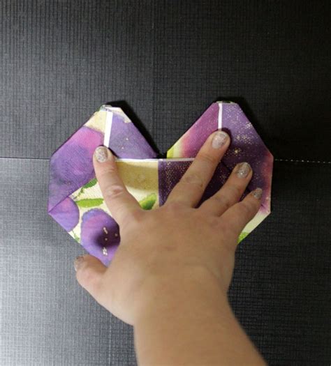 Heart Napkin Fold Tutorial For Valentines Day Or A Fun Date