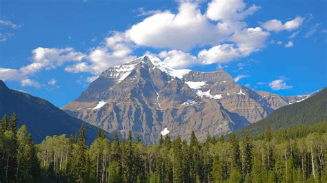 Mount Robson British Columbia Canada Wqhdwallpaper